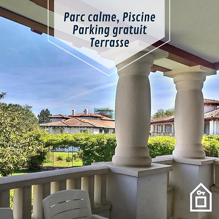 Hasparren-121 T2 Terrasse Et Piscine Urrugne Zewnętrze zdjęcie